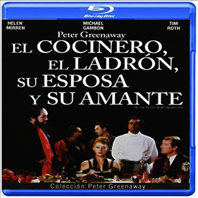 Cook the Thief His Wife & Her Lover (¿ä¸®»ç, µµµÏ, ±×ÀÇ ¾Æ³» ±×¸®°í ±×³àÀÇ Á¤ºÎ) (Çѱ۹«ÀÚ¸·)(Blu-ray)