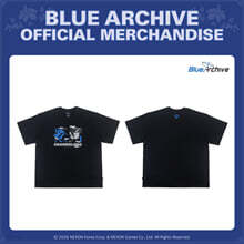 【韓国限定】ブルーアーカイブ 4.5周年記念公式MD【キサキ】半袖Tシャツ 블루 아카이브 4.5주년 기념 공식 MD] 키사키 반팔 T셔츠 - YES24