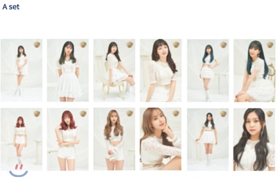 GFRIEND Season of GFRIEND ENCORE - Postcard SET A - YES24