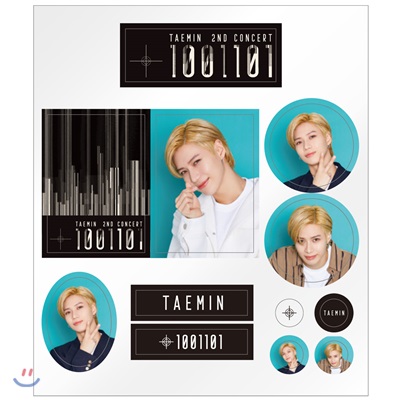 TAEMIN 2nd CONCERT T1001101 Epoxy Sticker SET - YES24