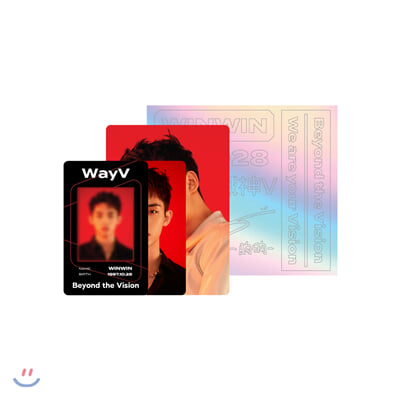 Beyond Live ウィンウィン IDカード WINWIN] WayV Beyond LIVE Beyond the Vision ID CARD + DECO