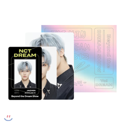 nct dream Beyond live IDカード ステッカー ジェミン